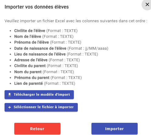 import excel