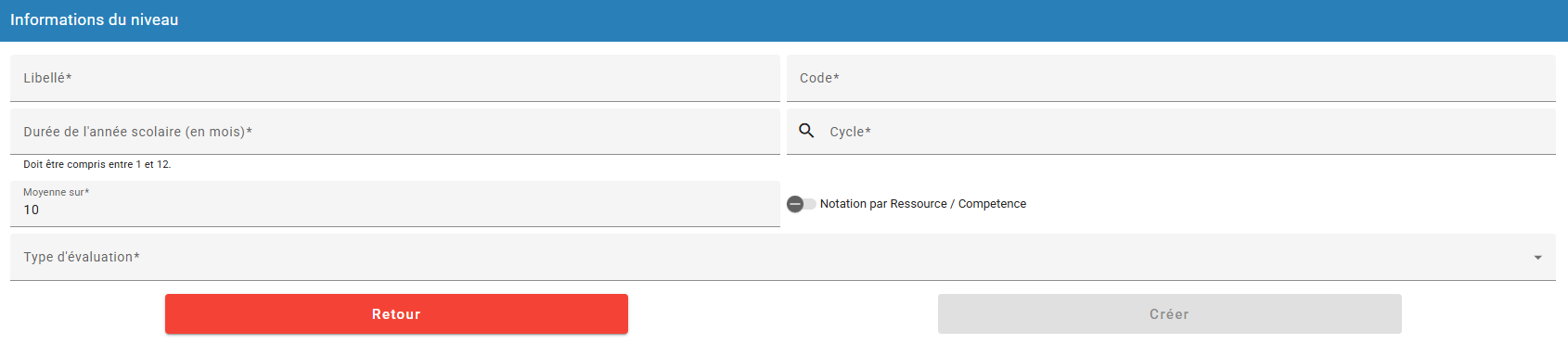 niveau