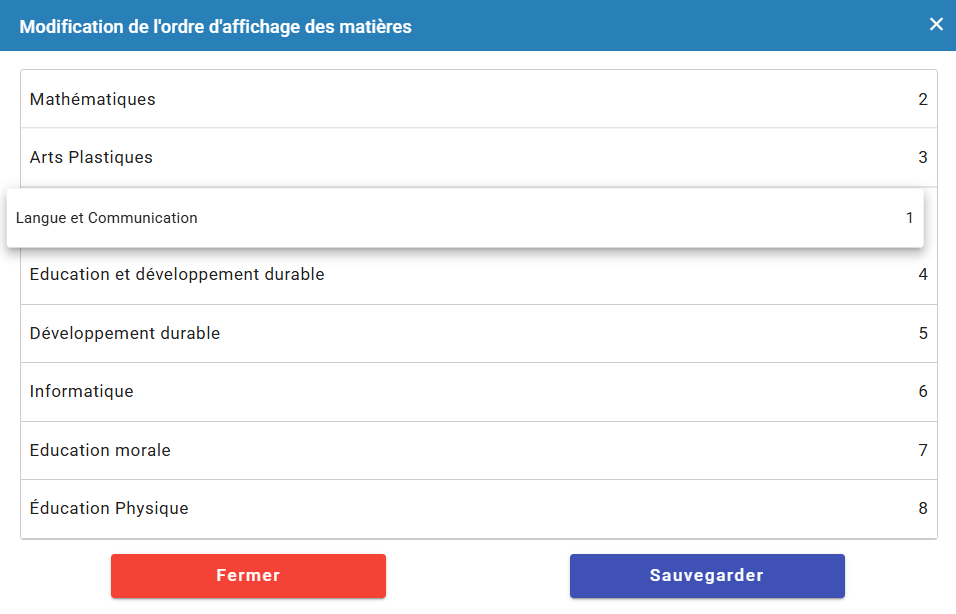 ordre